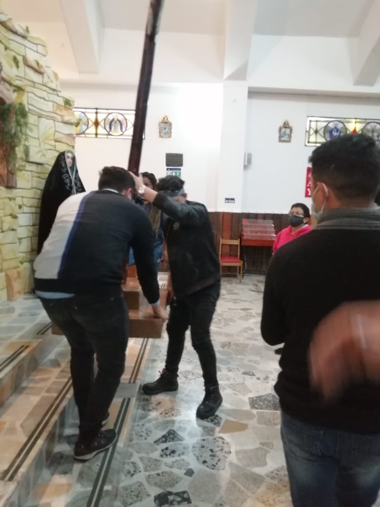 preparación grupo juvenil