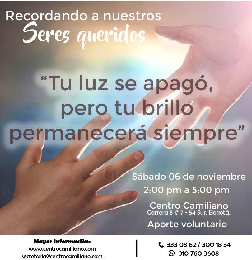 Invitación Centro Camiliano