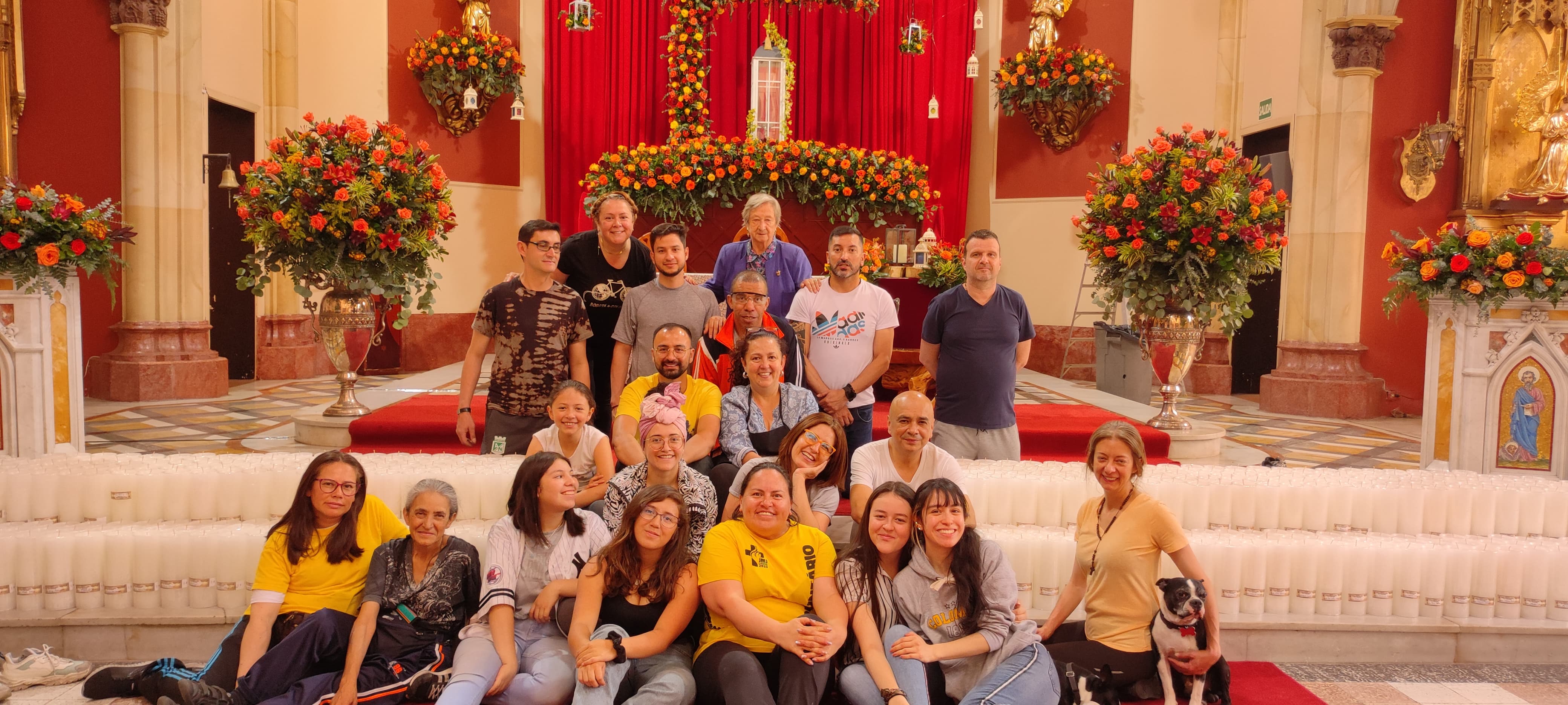 empleados y feligreses