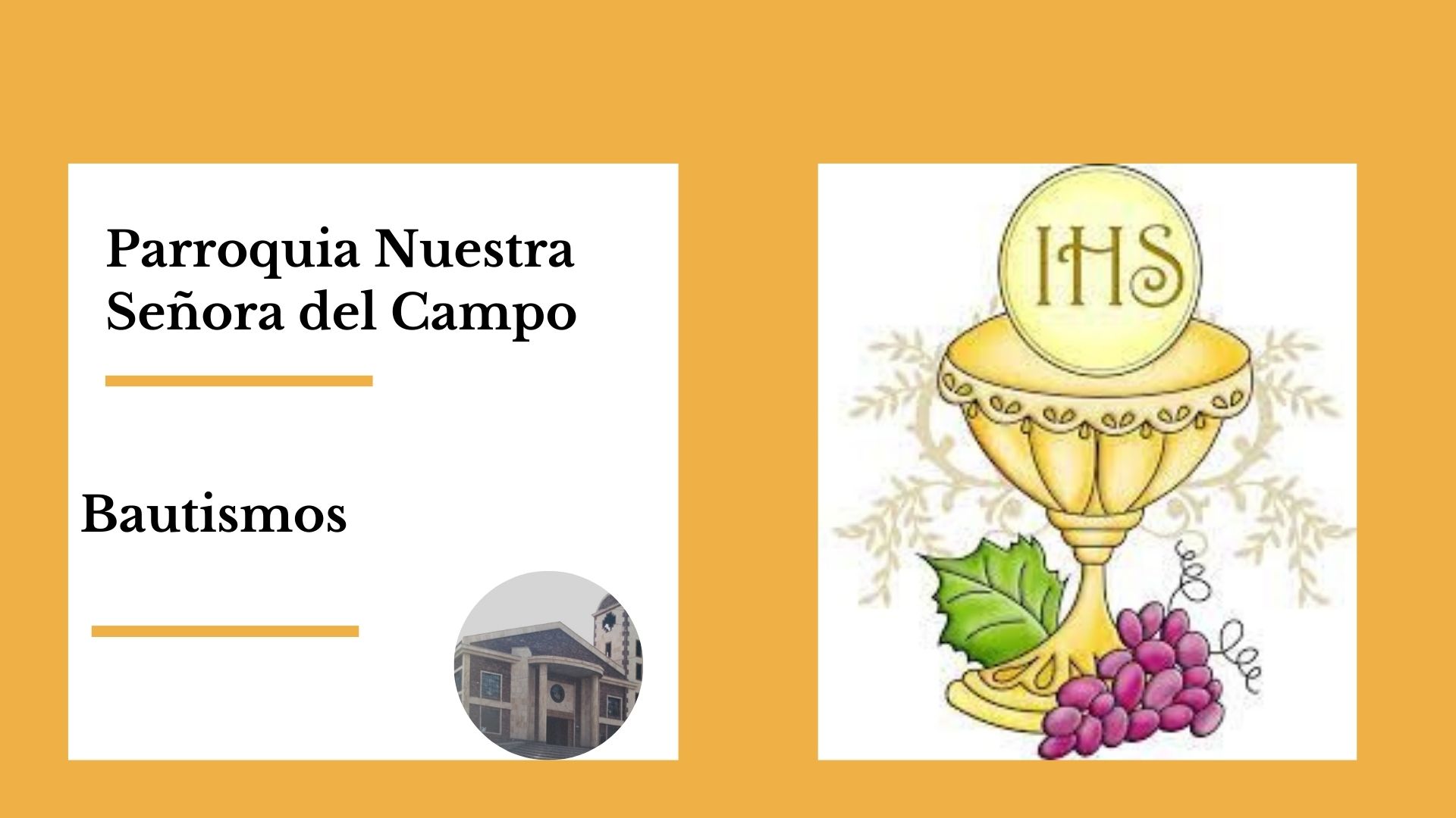 Catequesis primera comunión
