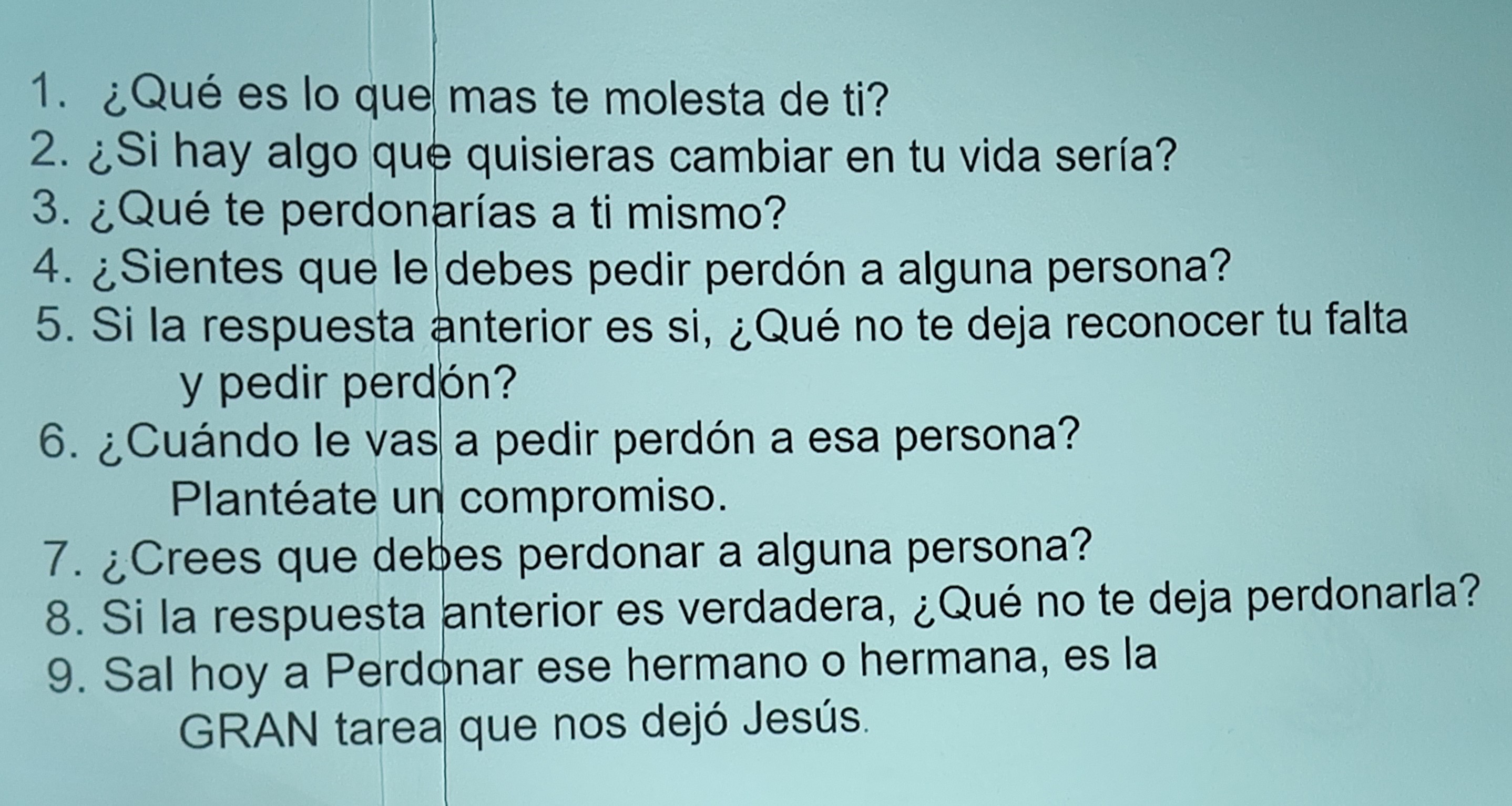 reflexión
