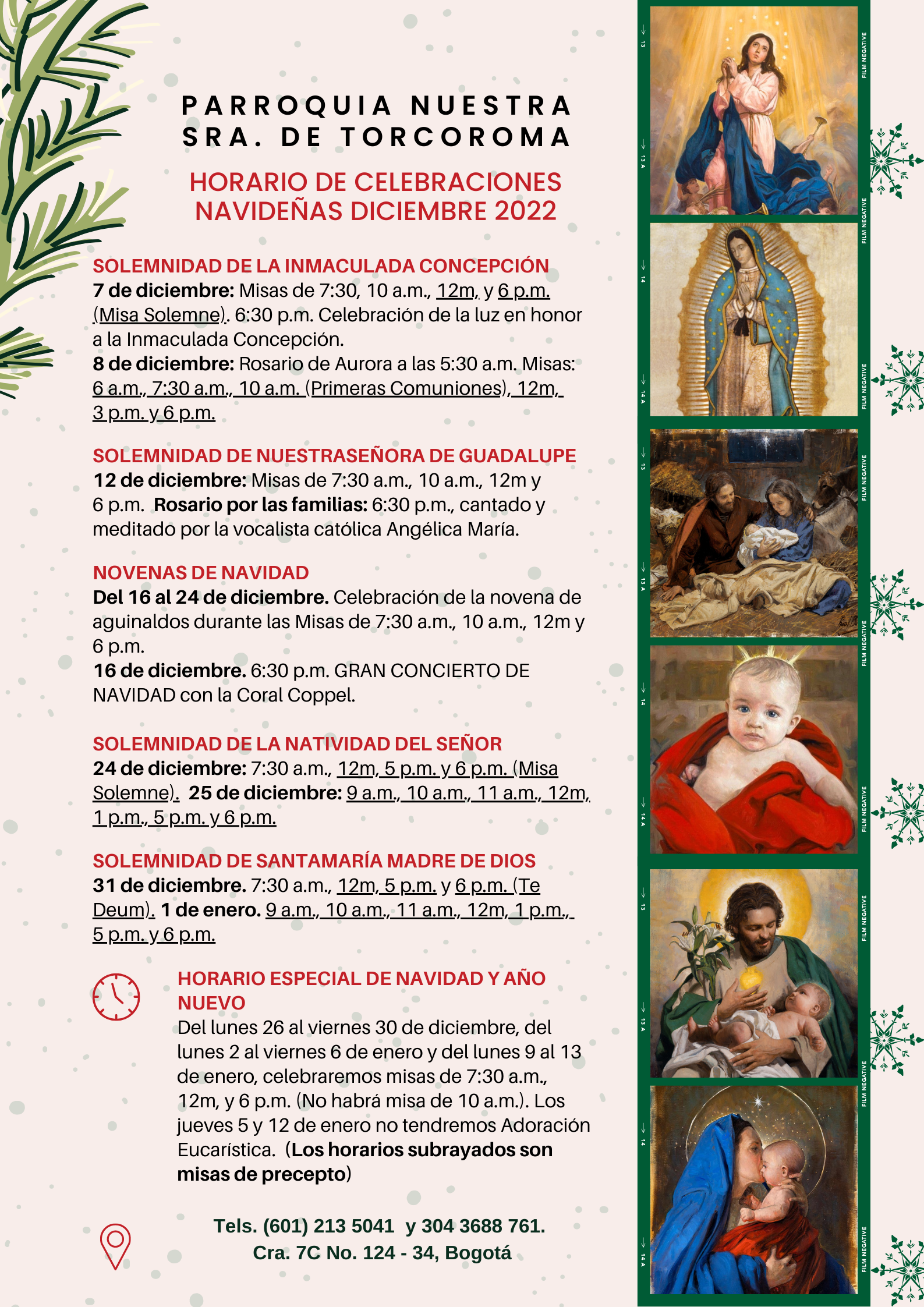 programación de Navidad Torcoroma
