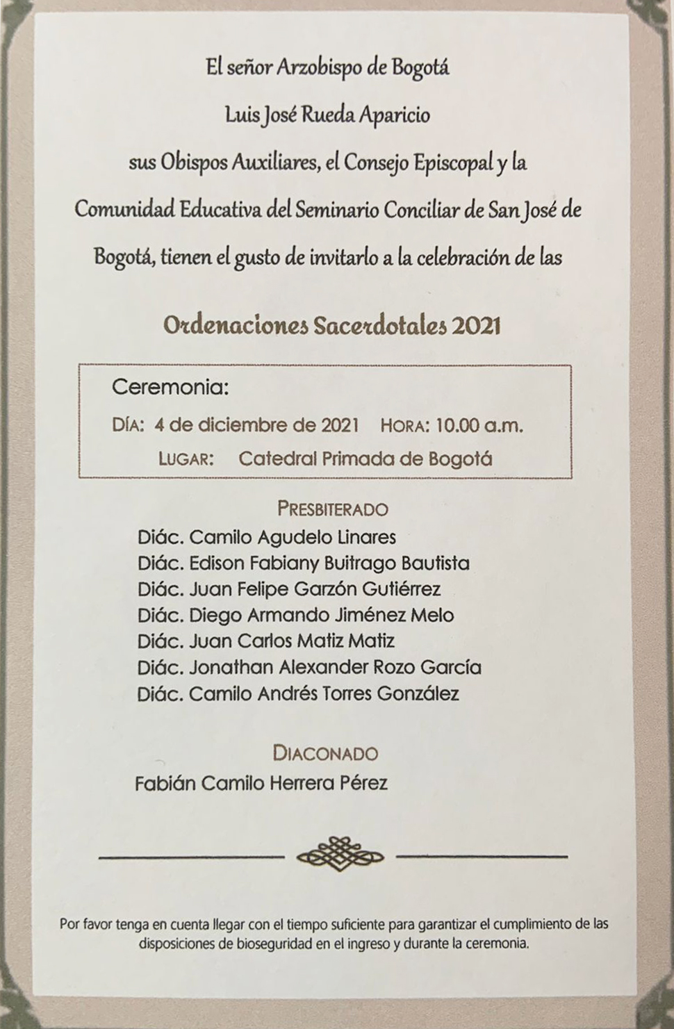 invitación