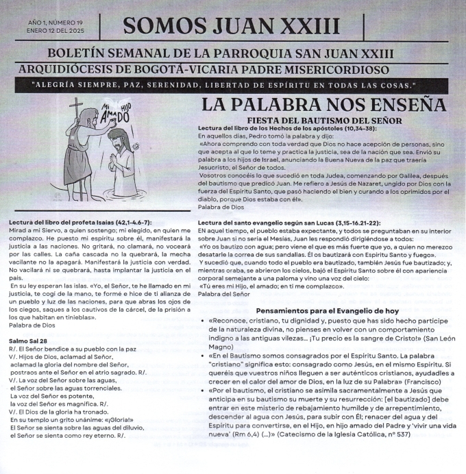 Boletín 12 enero