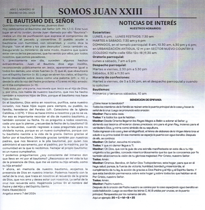 Boletín 12 enero