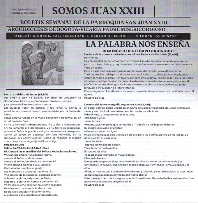 Boletín 19 enero