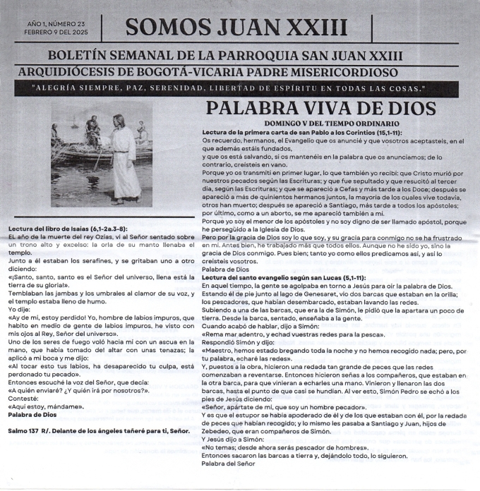 Boletín 9 febrero
