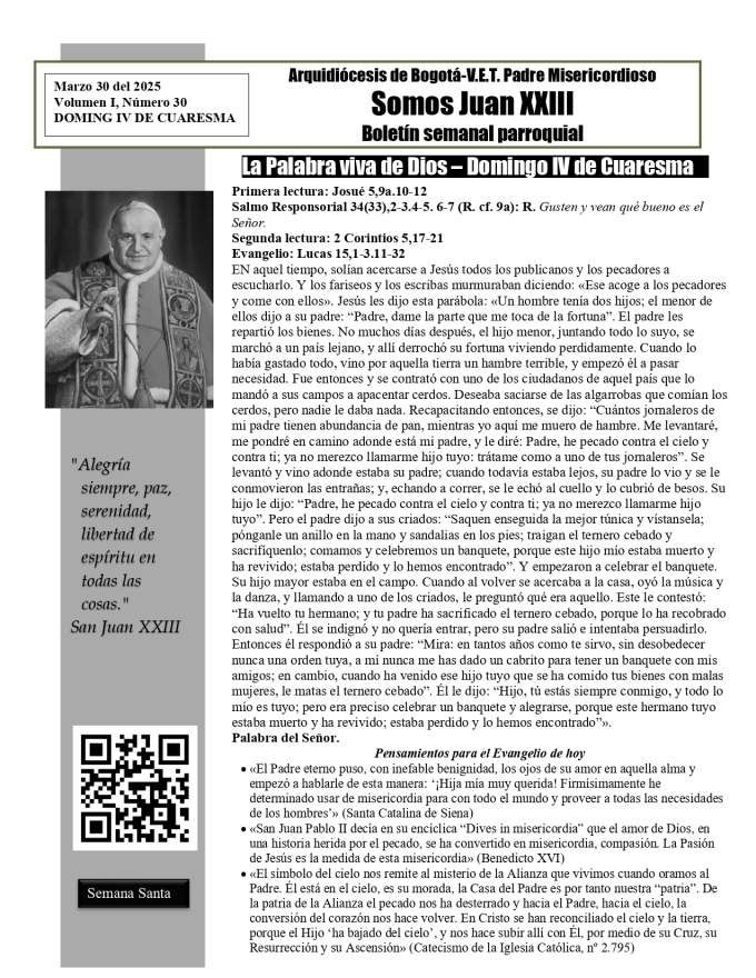 Boletín 30 marzo