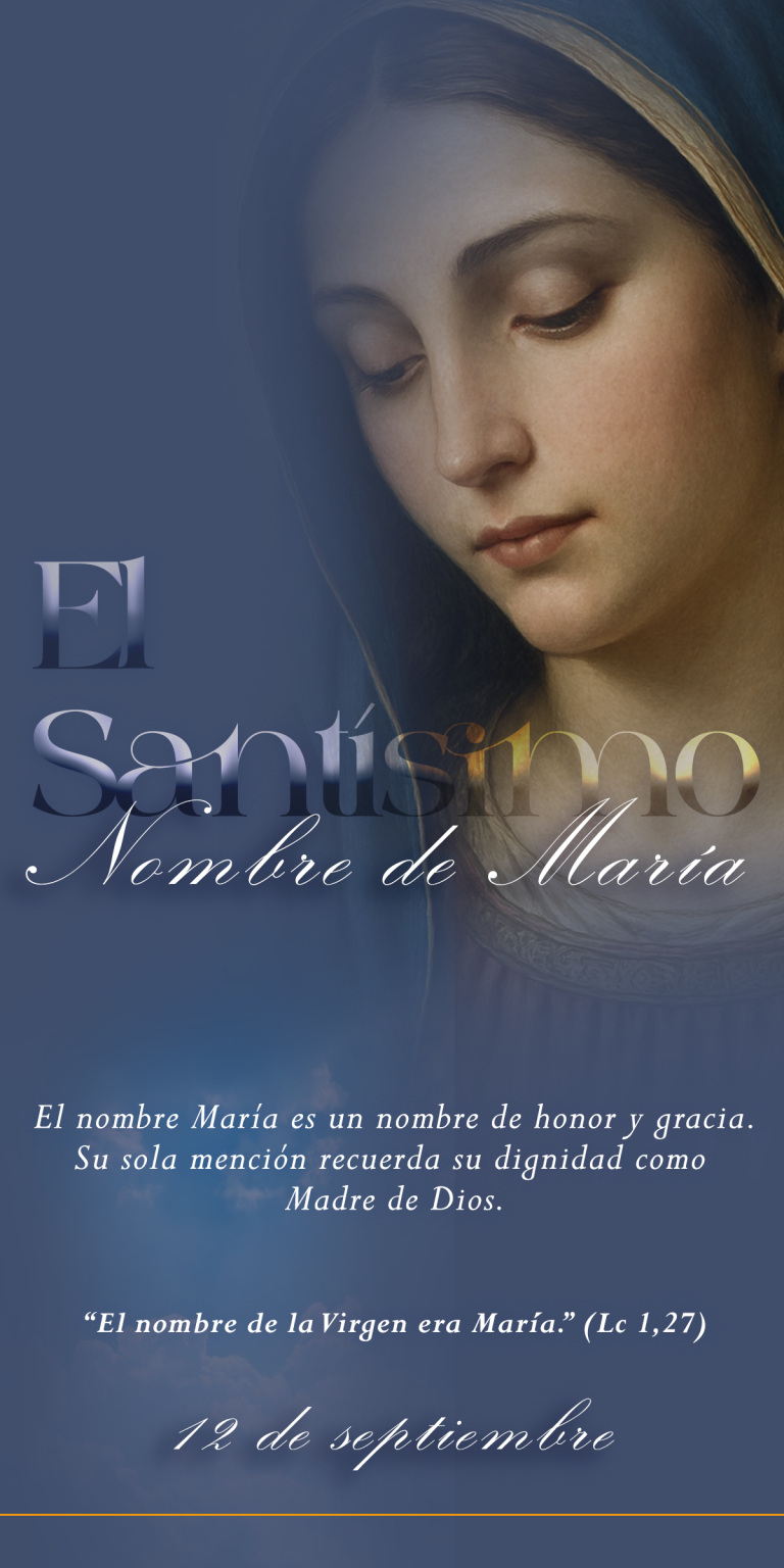 El Santísimo Nombre de María 2025