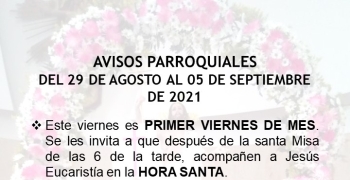 Avisos parroquiales